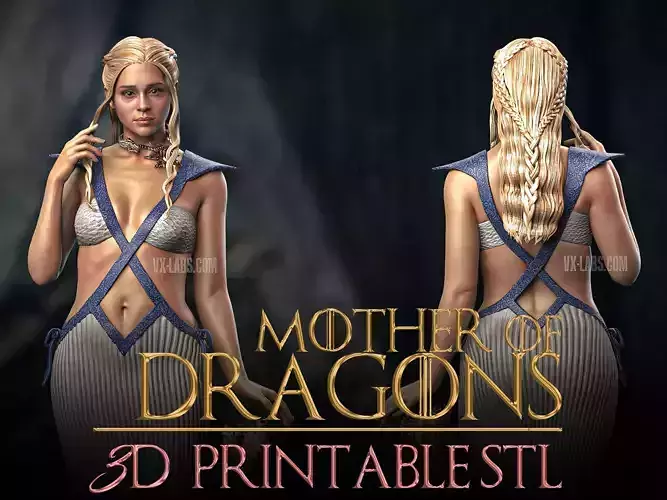 Mother of Dragons  3D print model