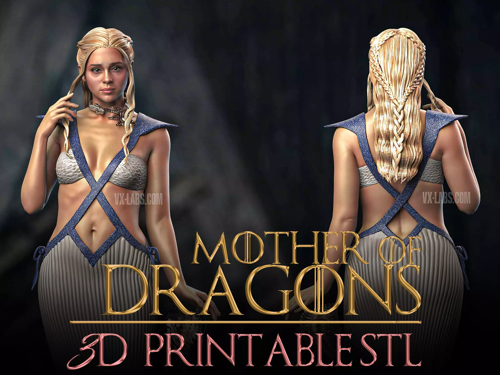Mother of Dragons  3D print model_0