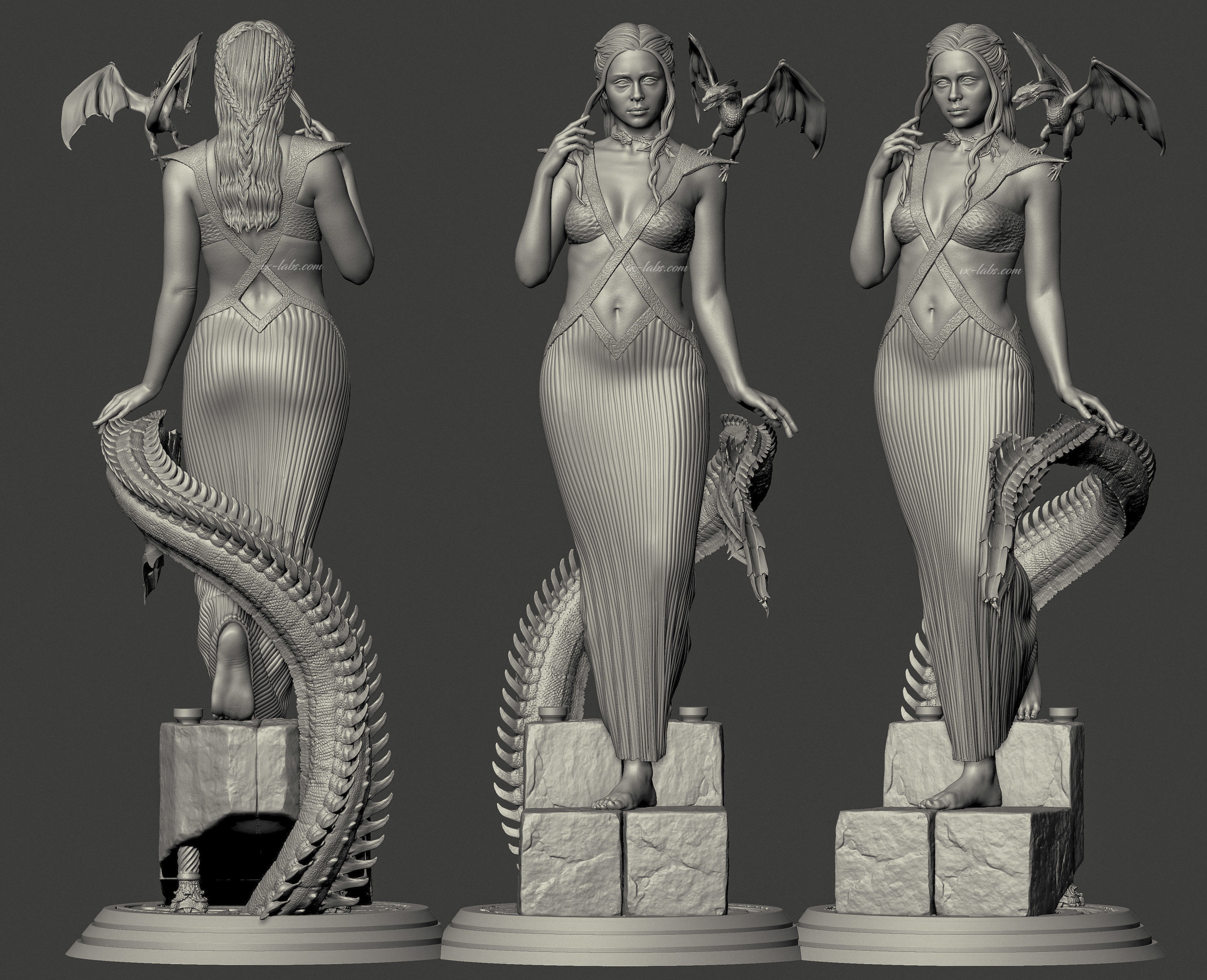 Mother of Dragons  3D print model_4