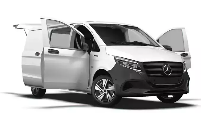 Mercedes Benz eVito Valve L2 HQ Interior 2024