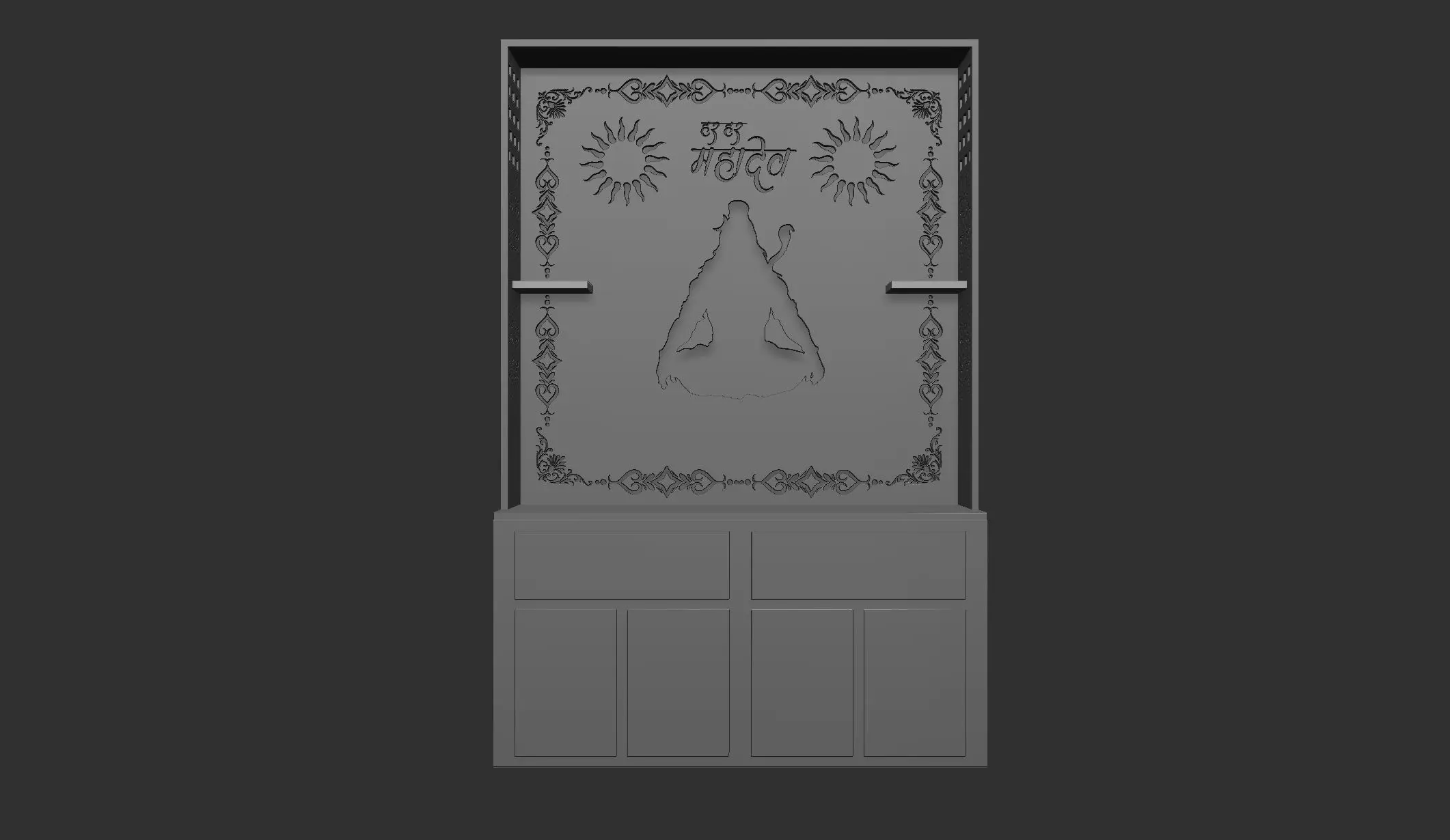 temple for cnc 3D print model_0