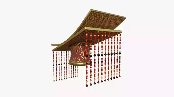 Chinese Ancient Emperor Headwear A07 - Character Design