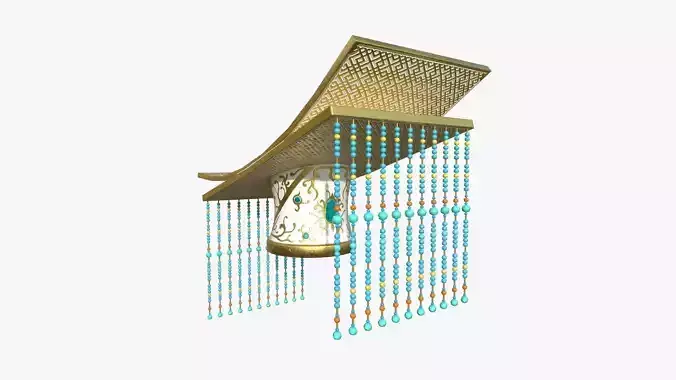 Chinese Ancient Emperor Headwear A01 - Character Design