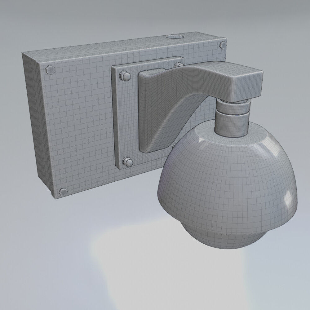 3D CCTV Camera Asset Pack - 18 High-Quality Models 3D model_4
