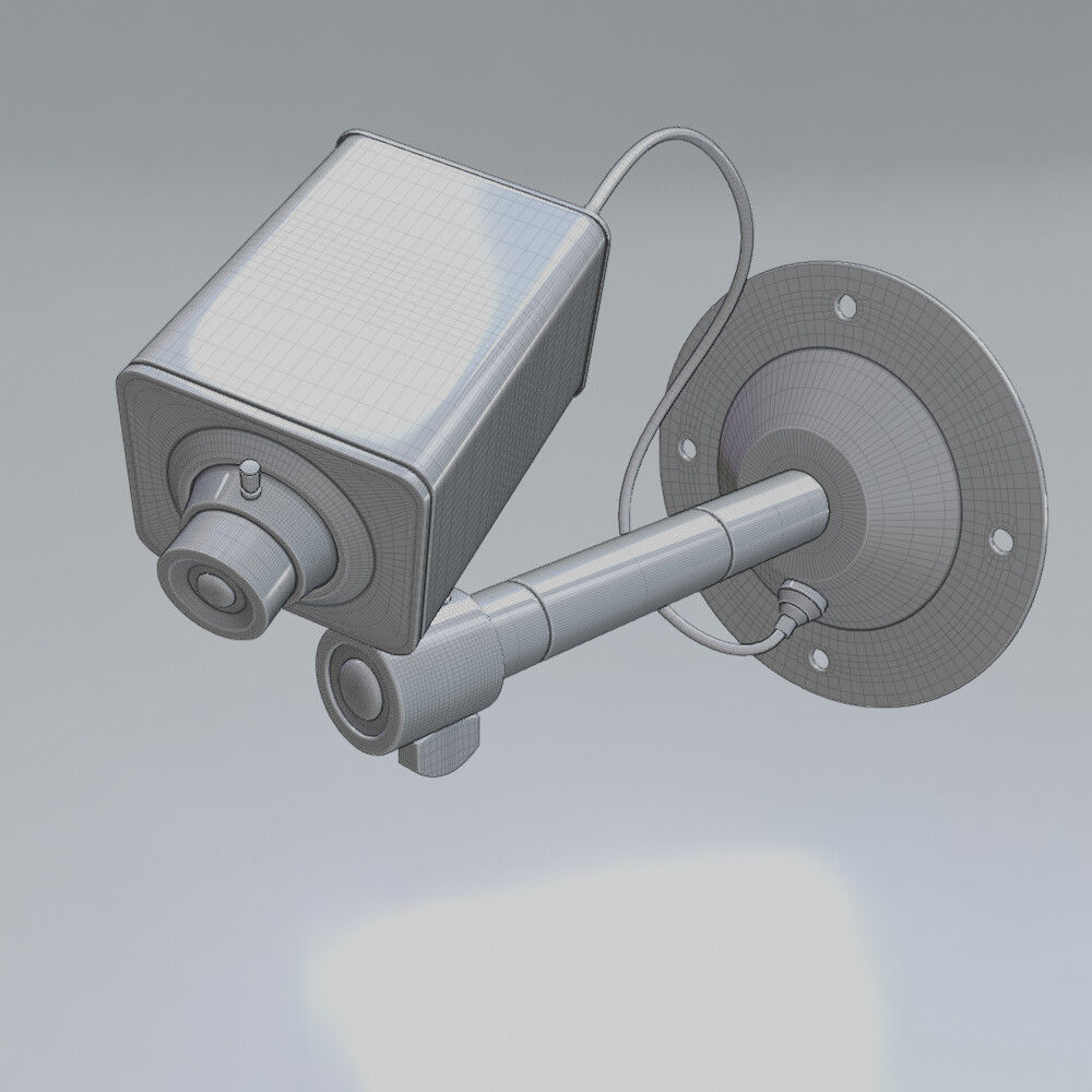 3D CCTV Camera Asset Pack - 18 High-Quality Models 3D model_18