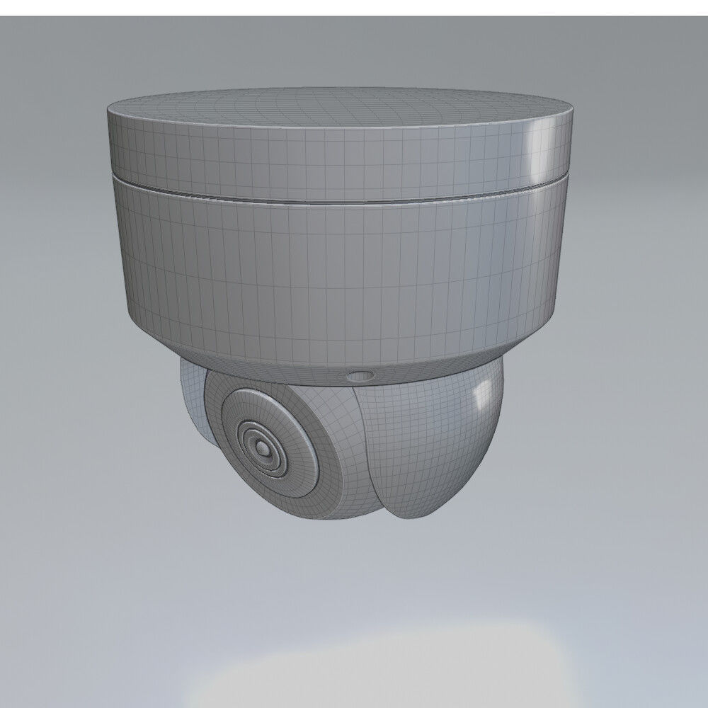 3D CCTV Camera Asset Pack - 18 High-Quality Models 3D model_15