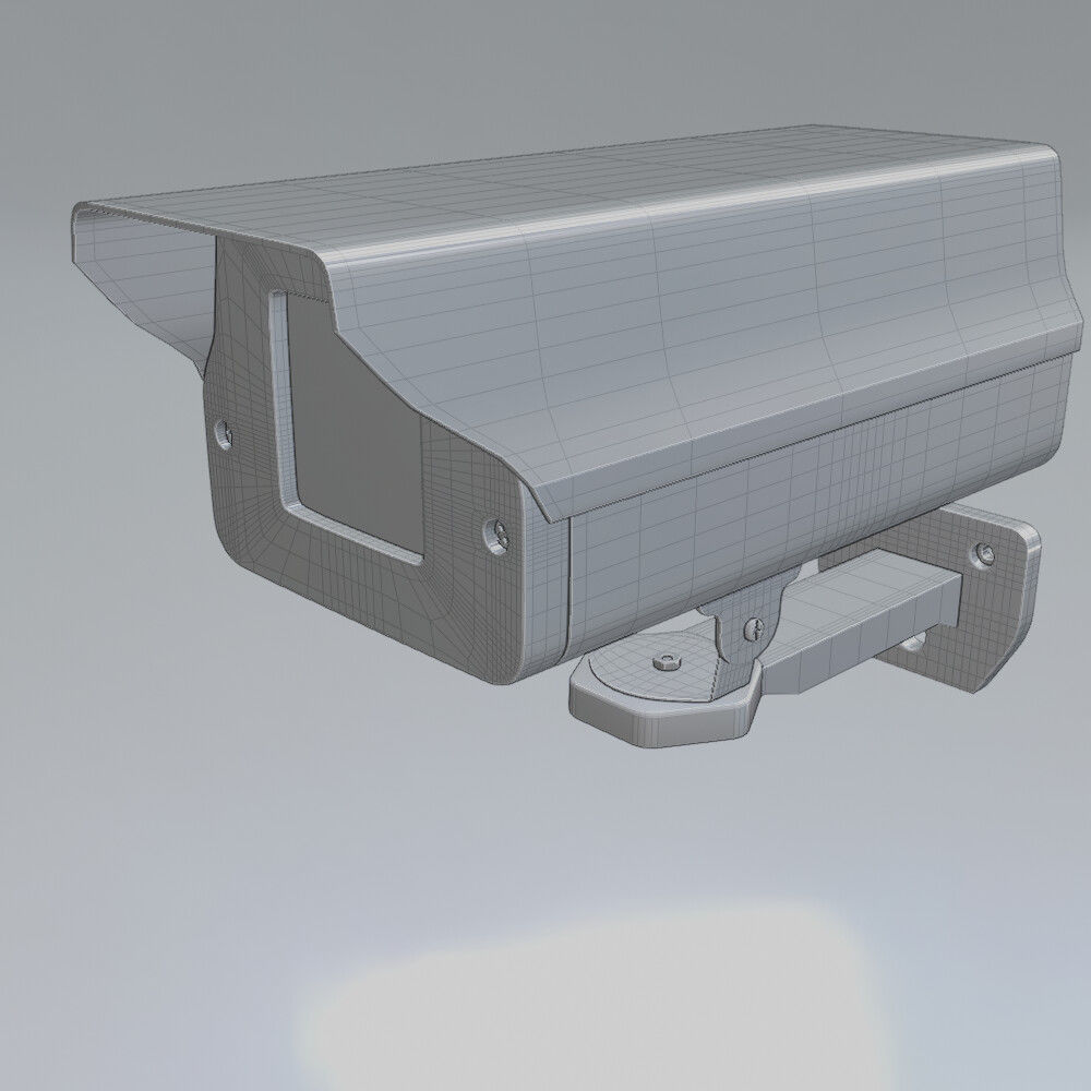 3D CCTV Camera Asset Pack - 18 High-Quality Models 3D model_17