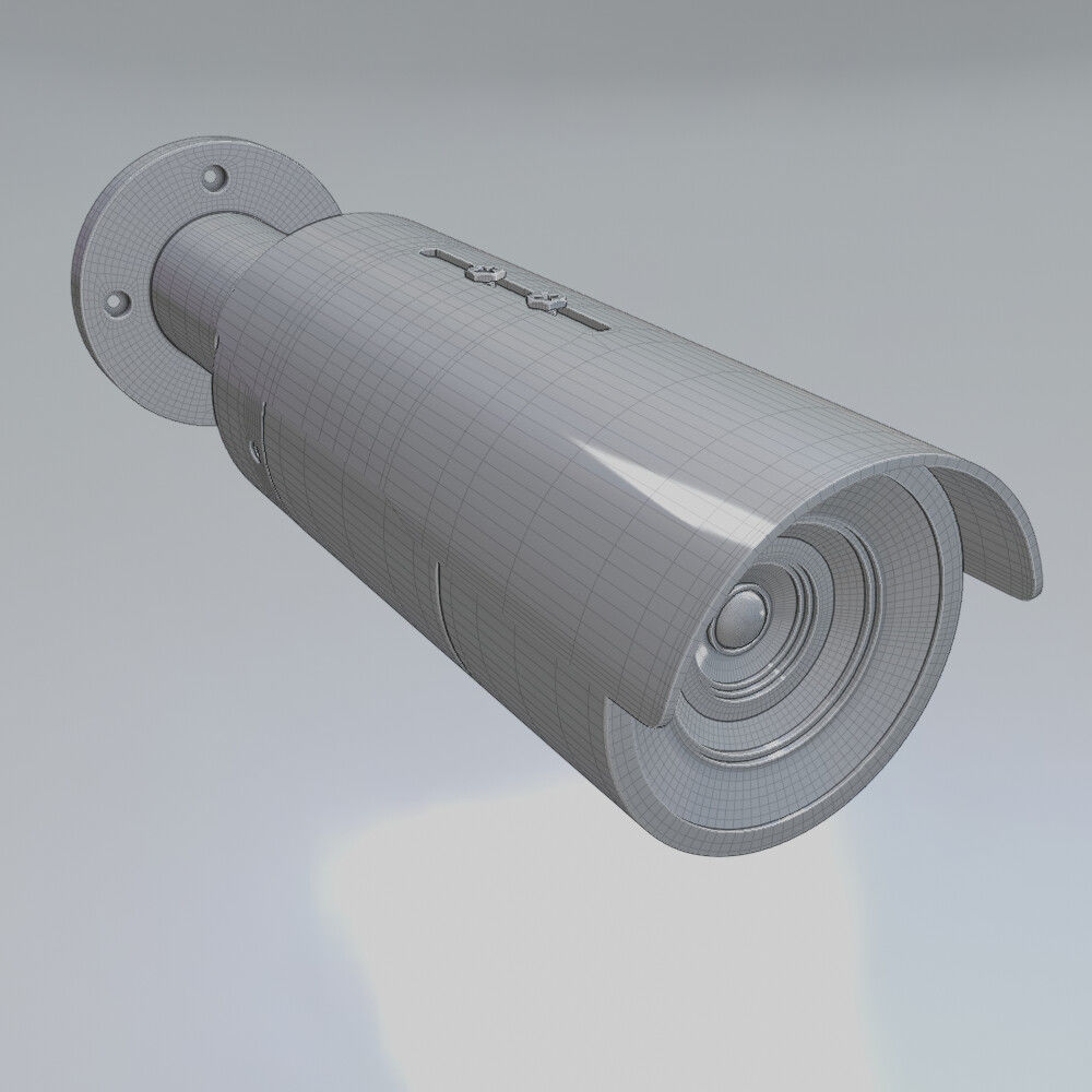 3D CCTV Camera Asset Pack - 18 High-Quality Models 3D model_5