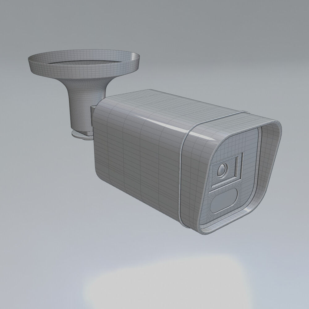 3D CCTV Camera Asset Pack - 18 High-Quality Models 3D model_6