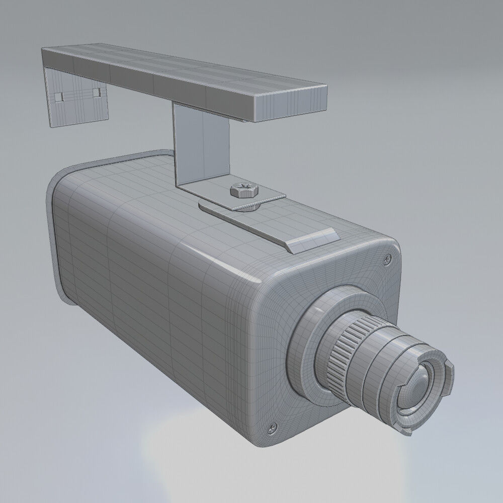 3D CCTV Camera Asset Pack - 18 High-Quality Models 3D model_19