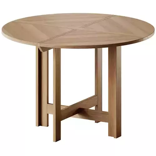Monotropa Berber Round Wooden Table