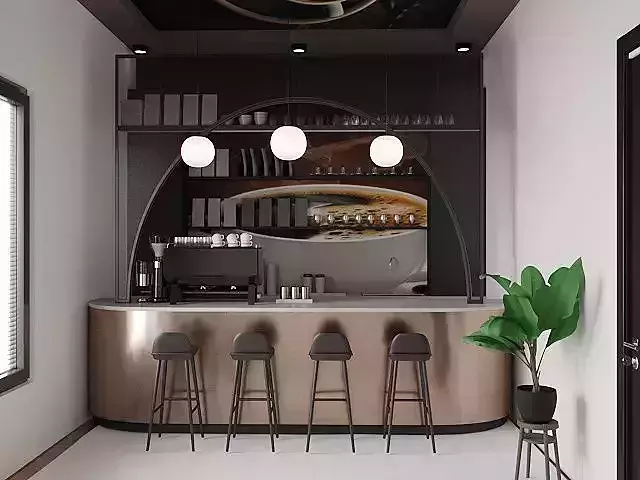 interior-Gas station