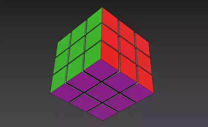 Rubic Cube 3D model