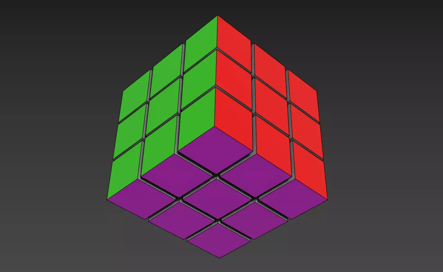 Rubic Cube 3D model