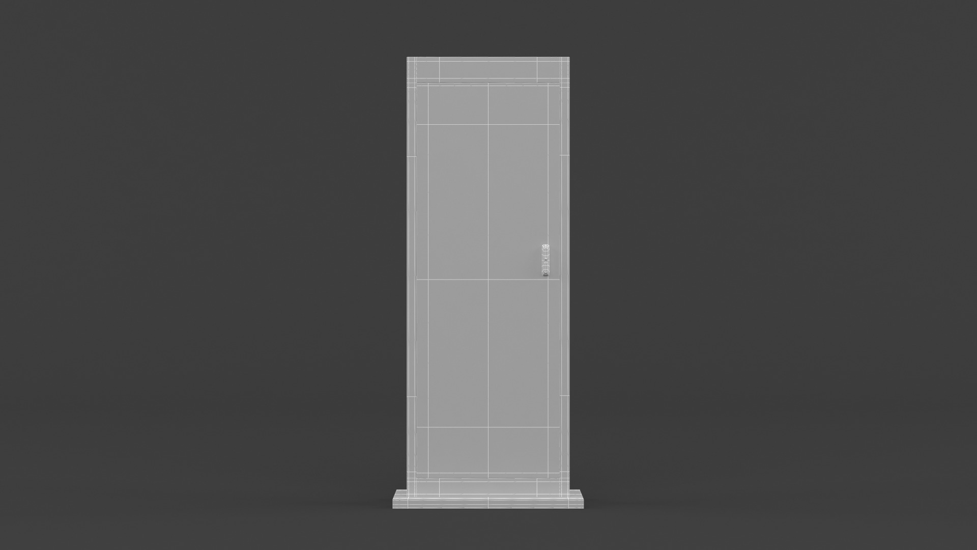 Electronic Kiosk 3D model_9