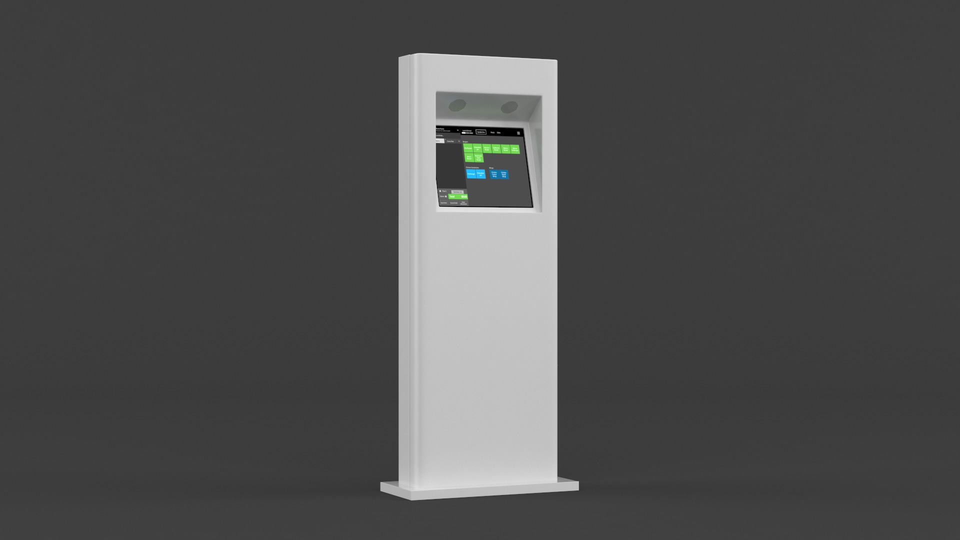Electronic Kiosk 3D model_5