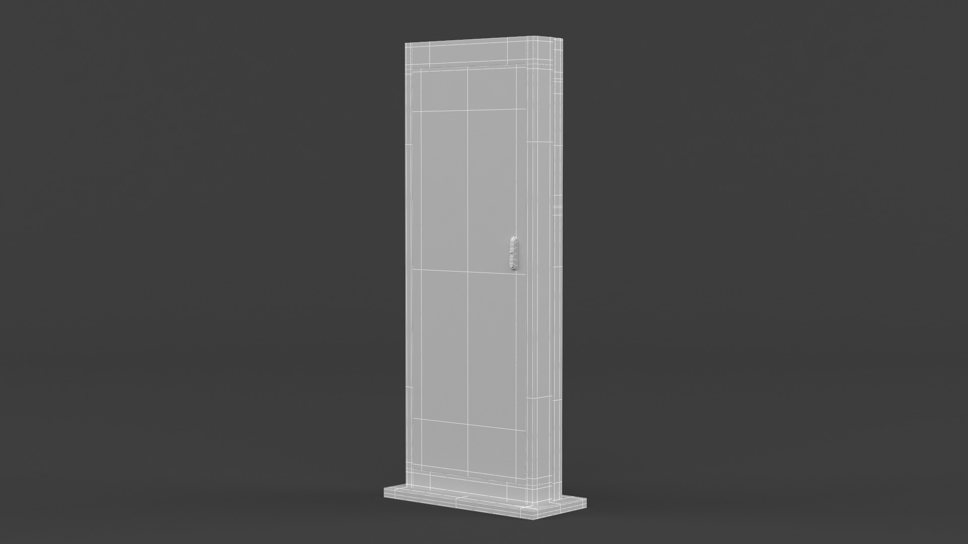 Electronic Kiosk 3D model_10