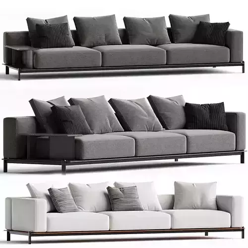 Poliform Brera Sofa Modul System Set 02