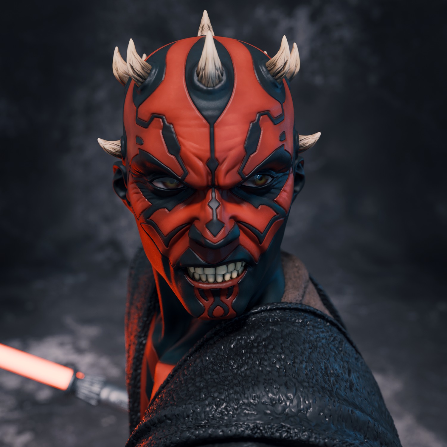 Ahsoka Tano vs Darth Maul 3D Print 3D print model_8
