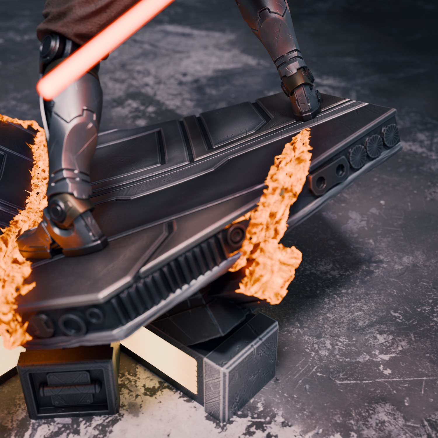 Ahsoka Tano vs Darth Maul 3D Print 3D print model_7