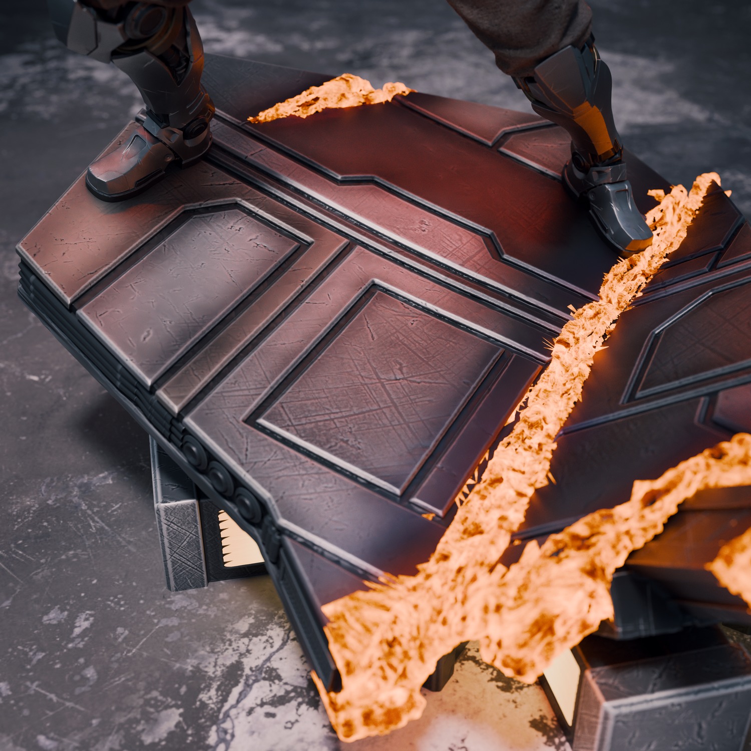 Ahsoka Tano vs Darth Maul 3D Print 3D print model_1