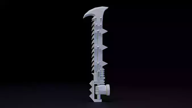 Chain sword 3 3D print model
