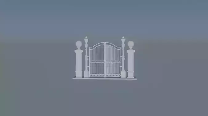 Gateway Exterior Gate 3D print model