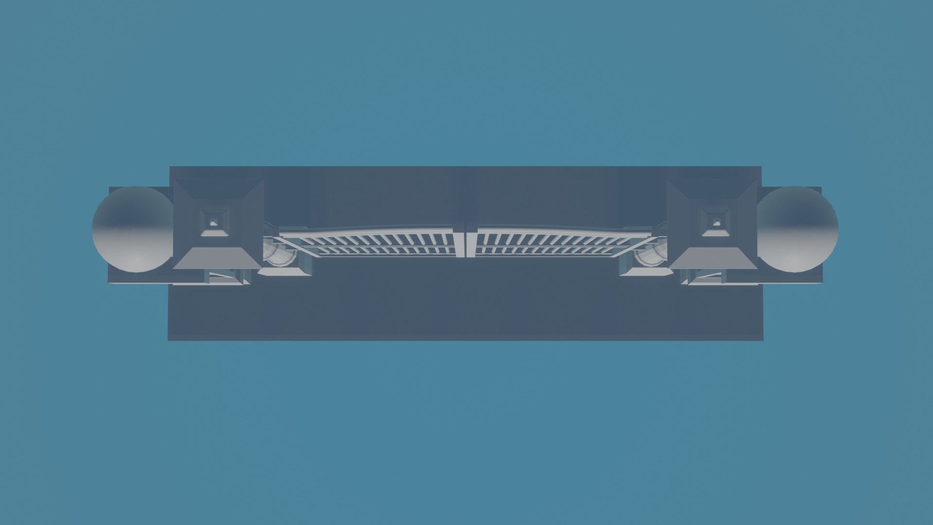 Gateway Exterior Gate 3D print model_3