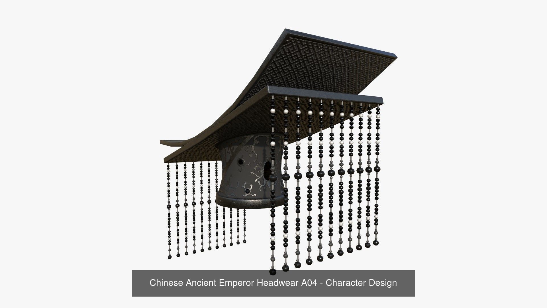 10 Chinese Emperor Headwear Collection - Character Design _8