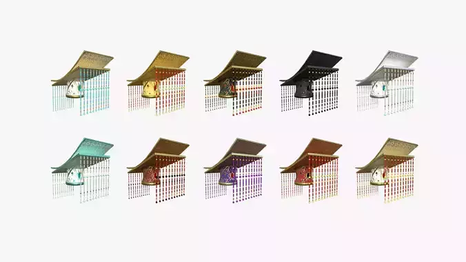 10  Chinese Emperor Headwear Collection - Character Design