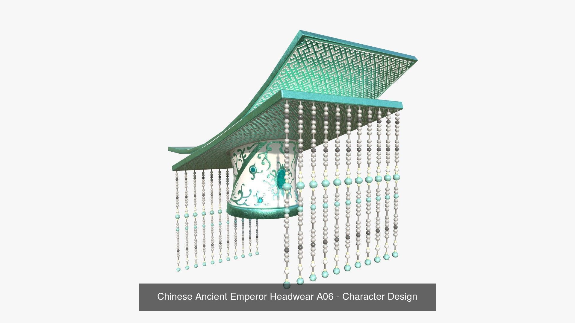 10 Chinese Emperor Headwear Collection - Character Design _6