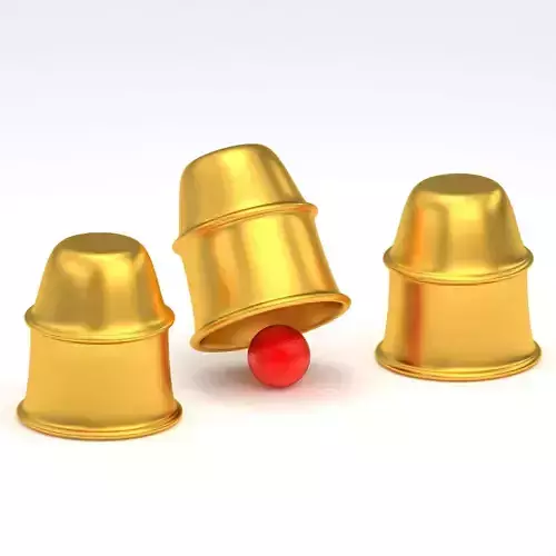 Ball Guessing Game Gold