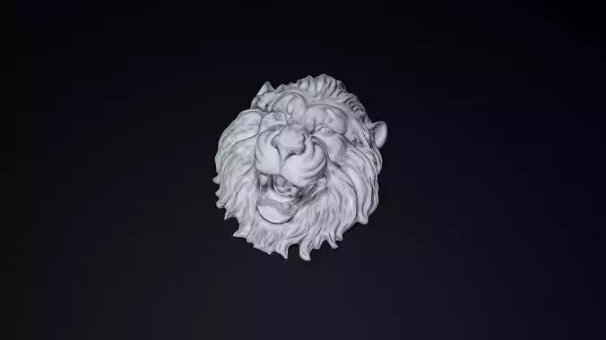 lion magnets 3D print model