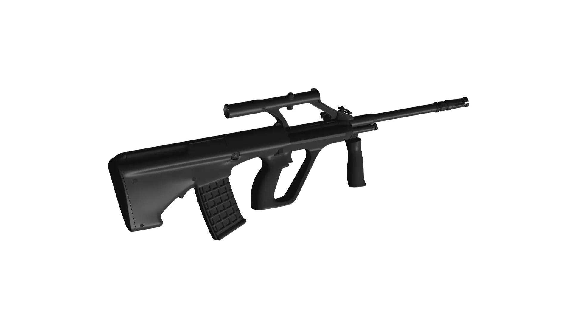 Steyr AUG A1 3D model_0