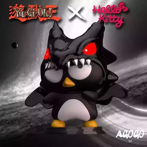 BADTZ-MARU- RED EYES BLACK DRAGON