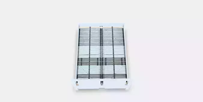 SONGESAND Bed frame with 4 storage boxes 3