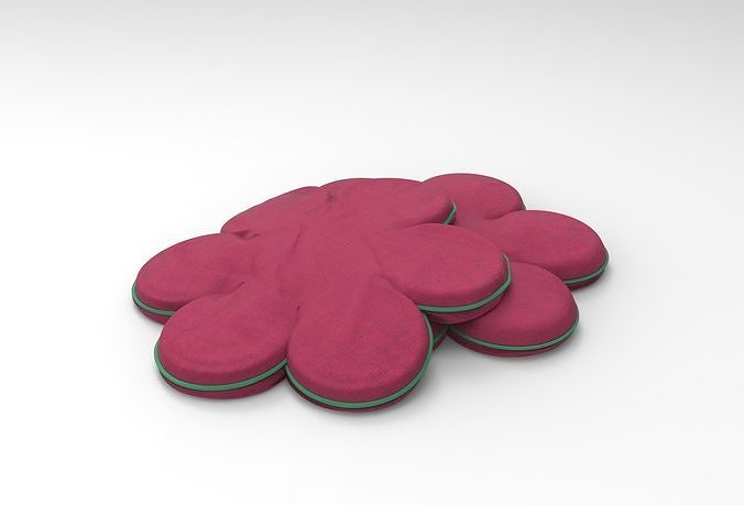 Daisy Pillow 3D model