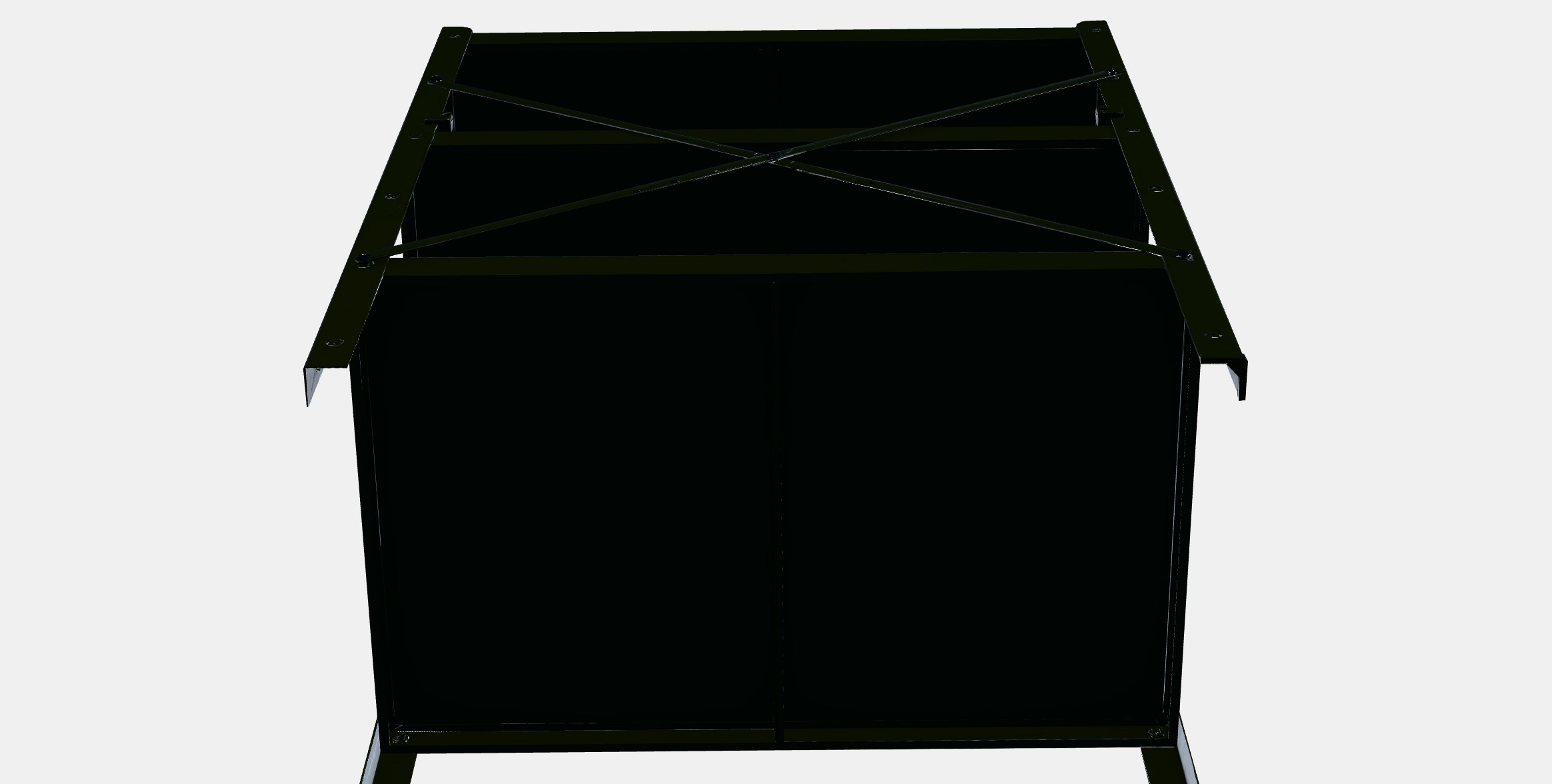 BROR Shelving unit 2 Low-poly 3D model_7