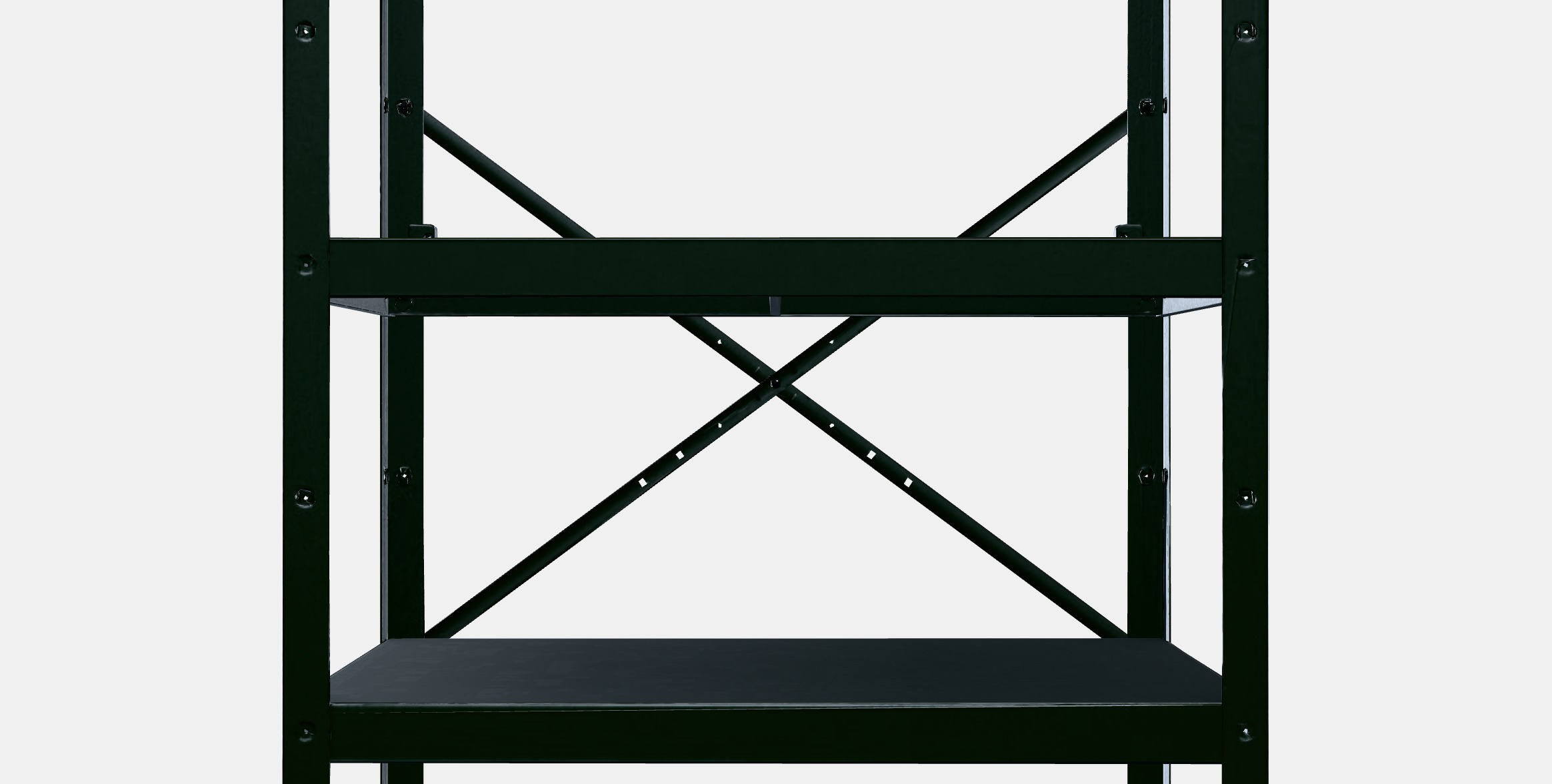 BROR Shelving unit 2 Low-poly 3D model_11