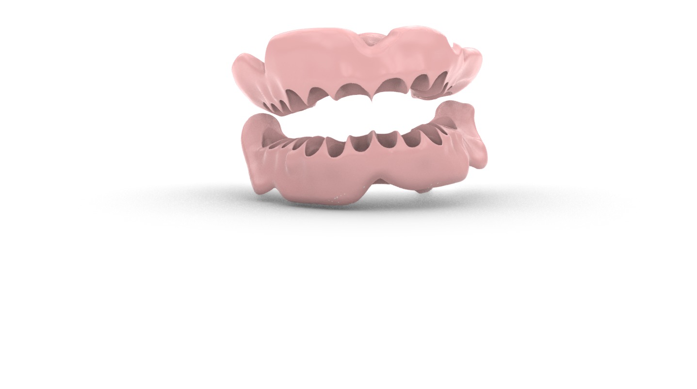 Digital exocad Complete Dentures  3D print model_8
