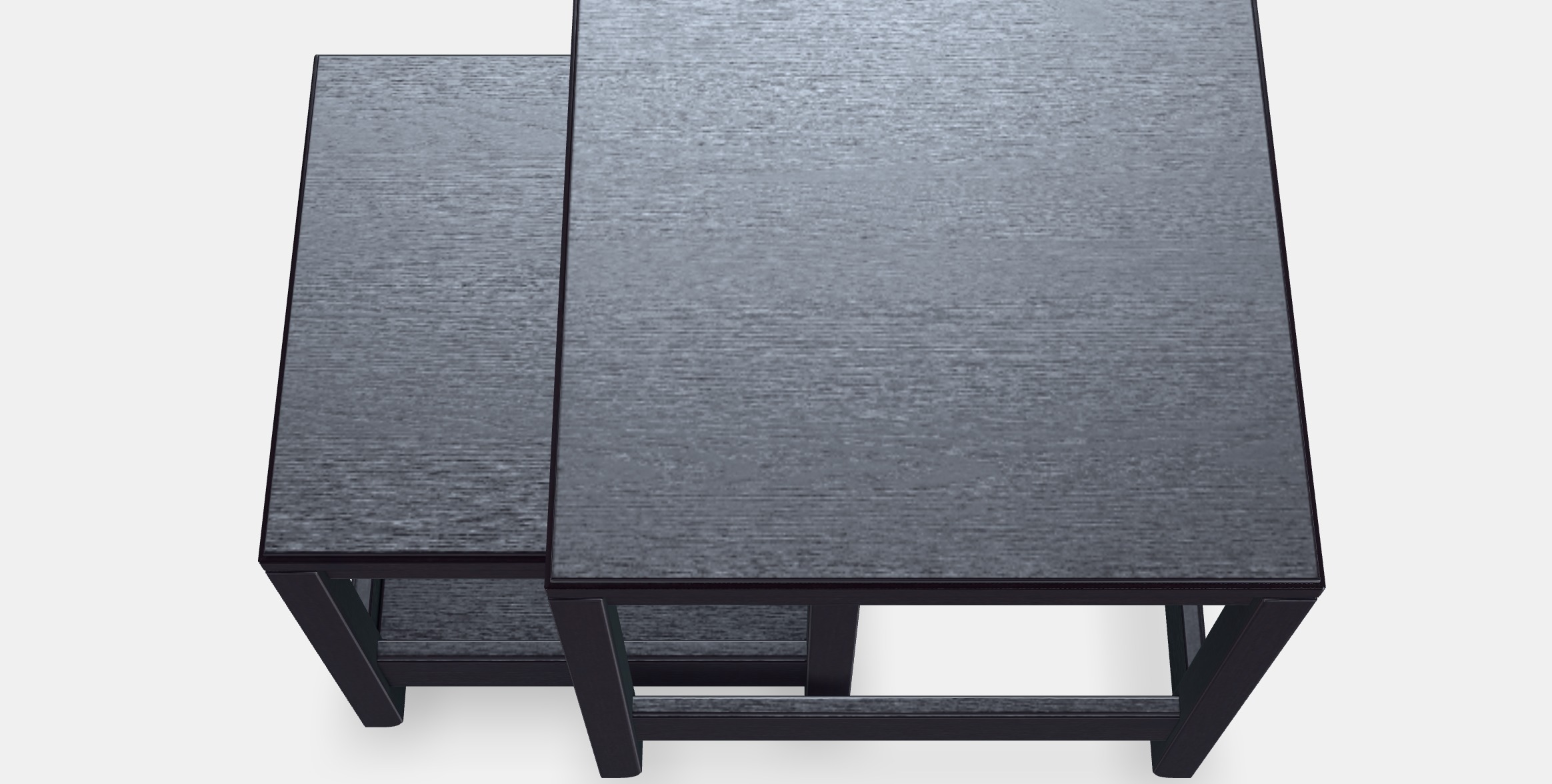 HAVSTA Nest of tables set of 2 1 Low-poly 3D model_8