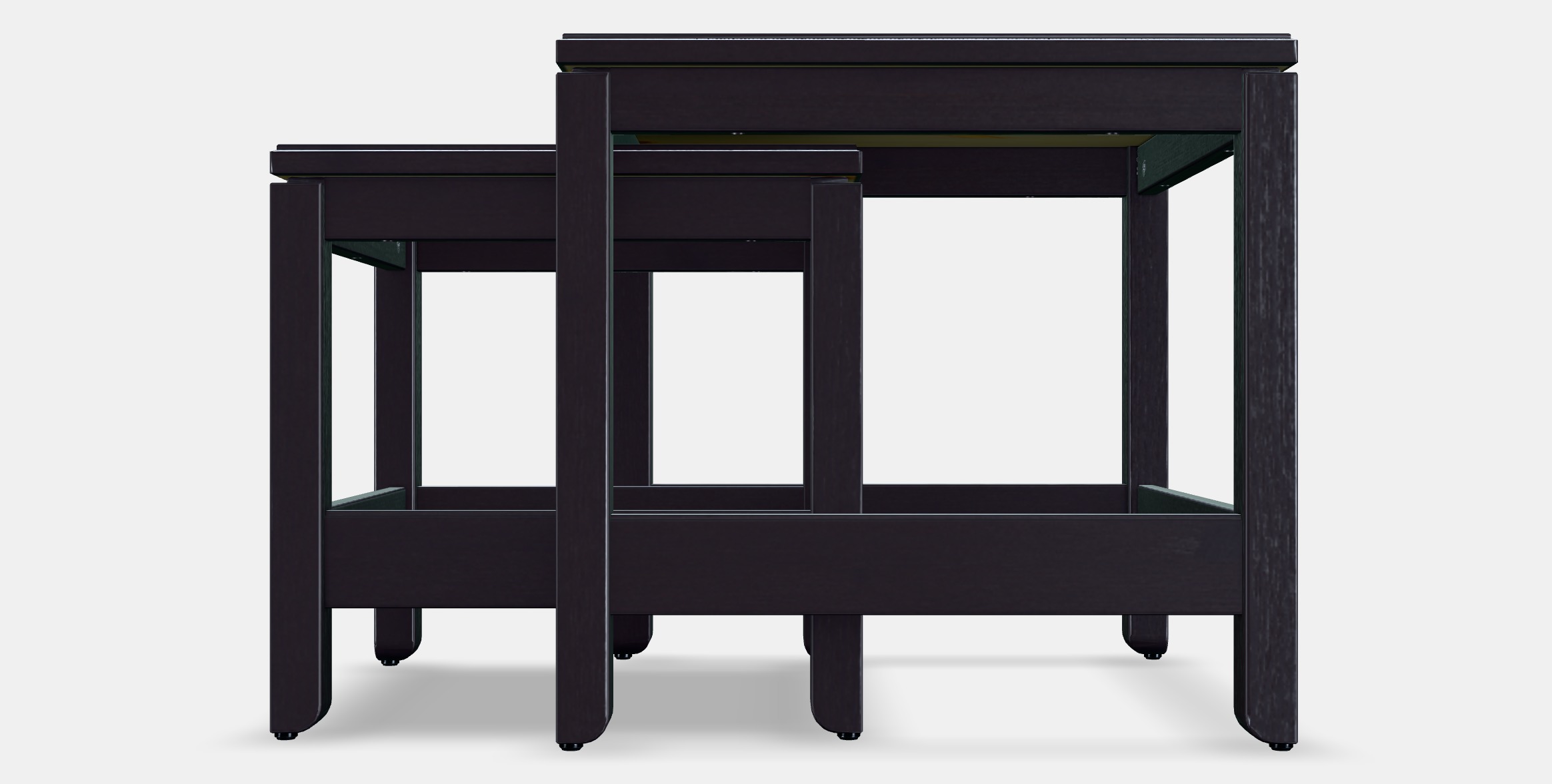 HAVSTA Nest of tables set of 2 1 Low-poly 3D model_15