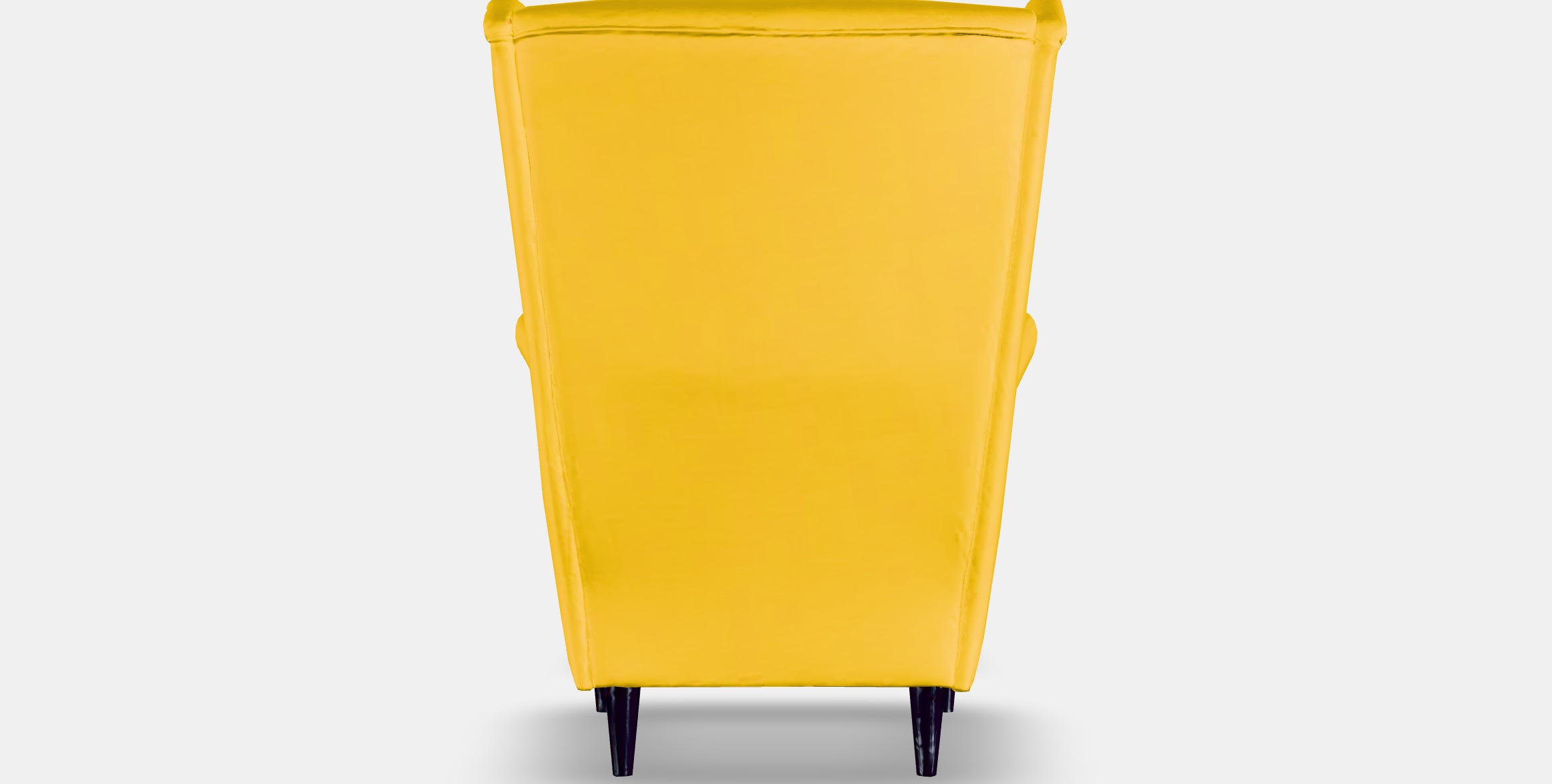 STRANDMON Armchair and footstool Low-poly 3D model_15