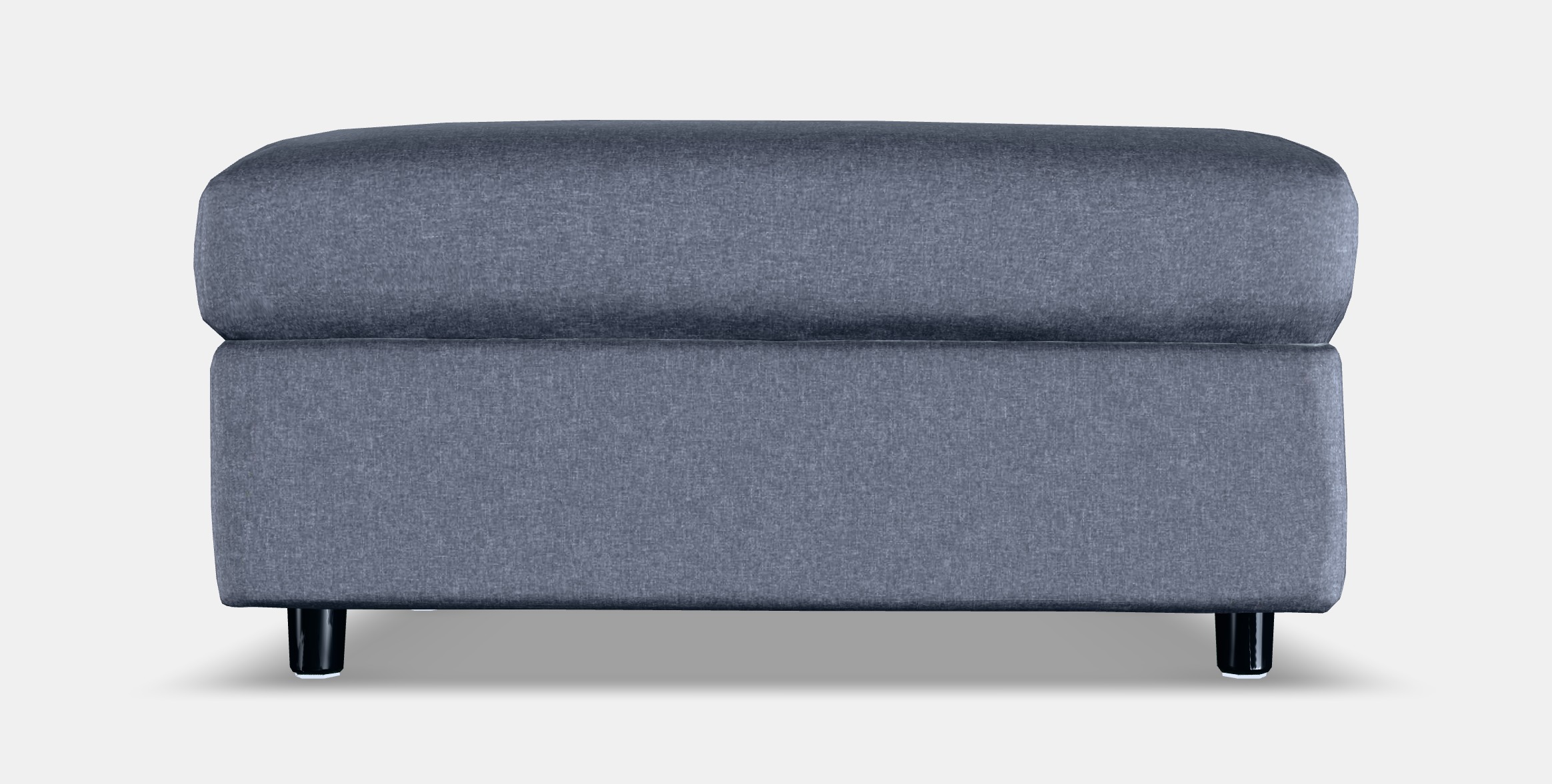 VIMLE Footstool with storage 3 Low-poly 3D model_15