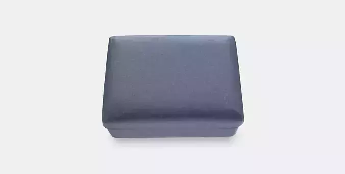 VIMLE Footstool with storage 3 Low-poly 3D model