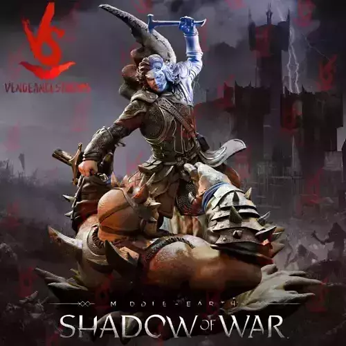 Talion Shadow of War 3D print model