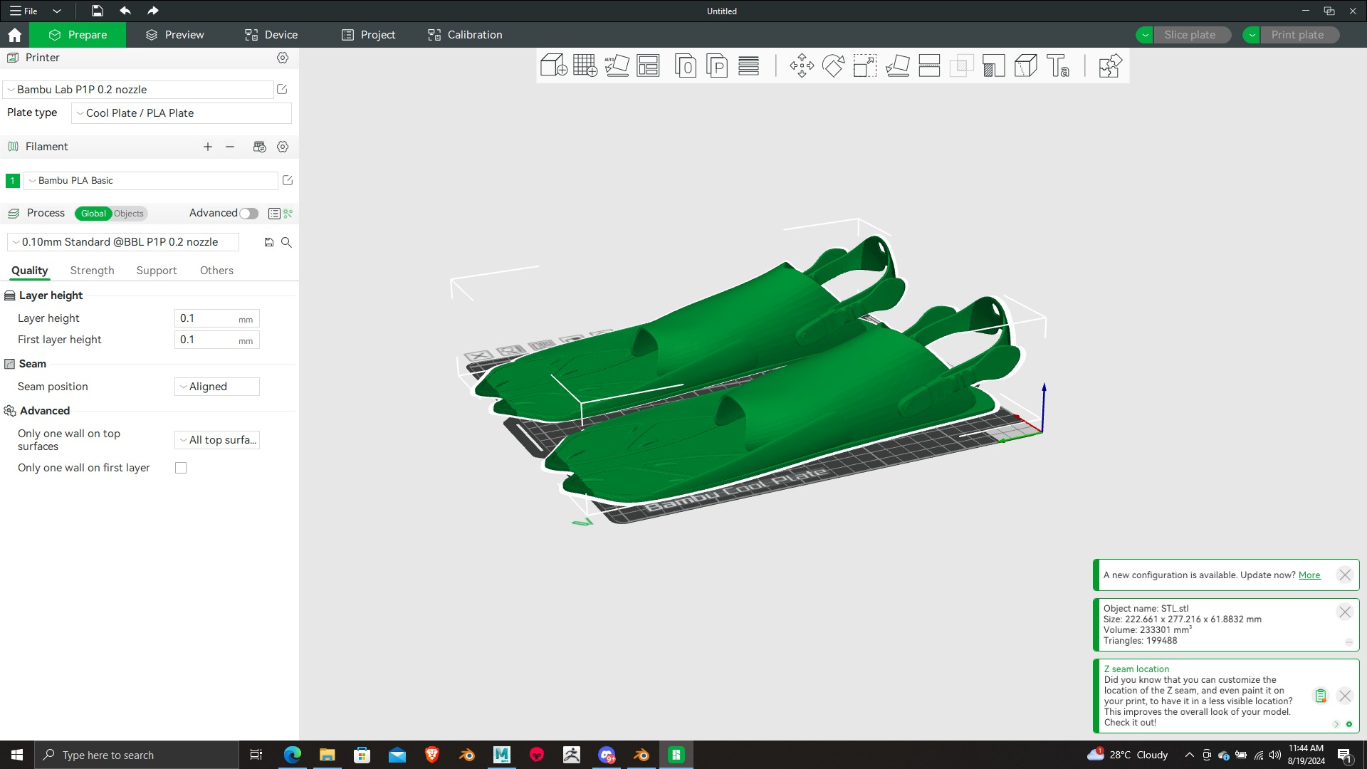 Summer Gear heels Collection 5 different footwears Print Ready 3D print model_34