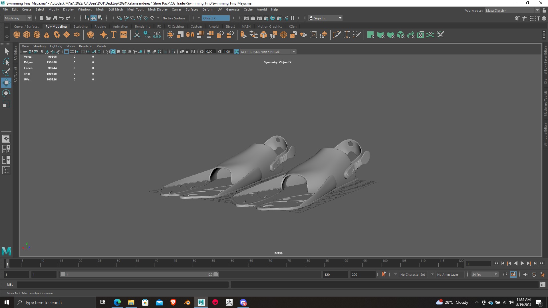 Summer Gear heels Collection 5 different footwears Print Ready 3D print model_20