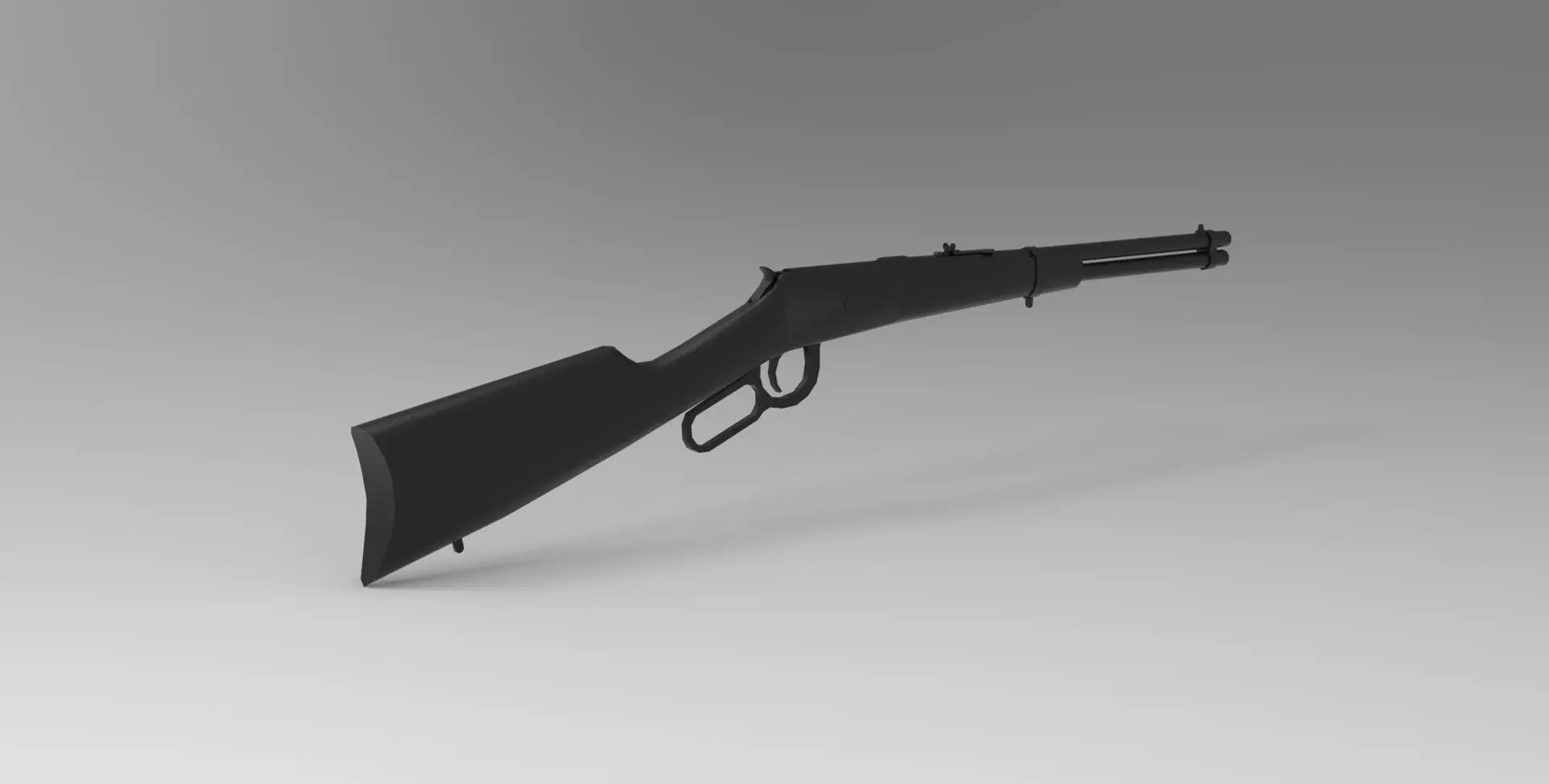 Winchester Model 1894 3D model_0