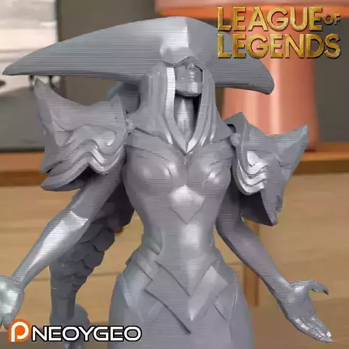 LISSANDRA - LEAGUE OF LEGENDS 3D print model